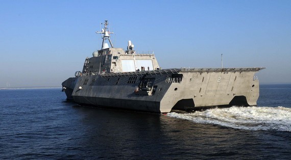 Tàu tác chiến ven bờ Independence LCS-2 của Hải quân Mỹ dự kiến sẽ hiện diện ở biển Đông
